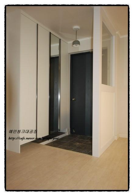 모든 공정이 마무리된 깨끗한 주방 전경