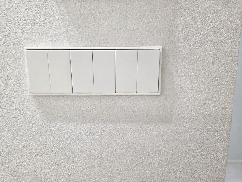 스위치 패널 설치 작업