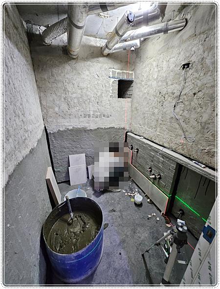 시공에 사용되는 수공구들