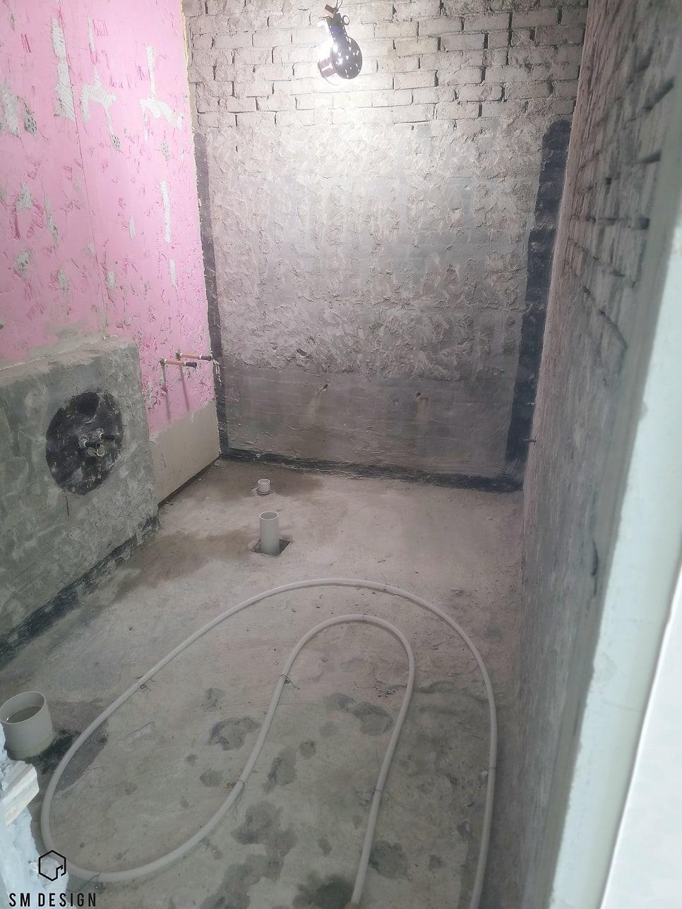 기존 배관과 유가 위치를 확인하는 과정