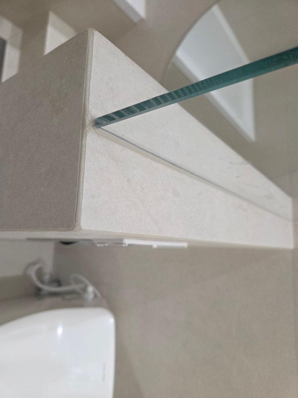 거주 중이라 나누어 진행한 안방 화장실 시공