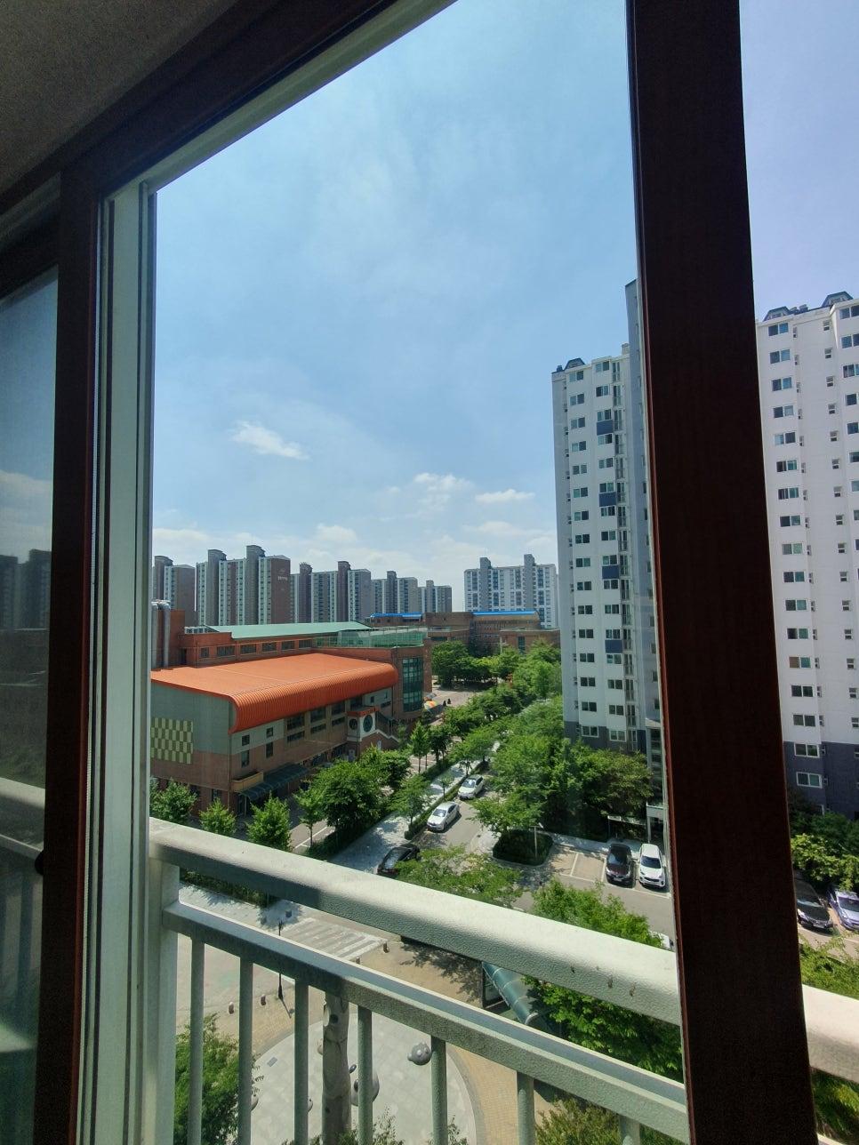 창밖 풍경을 내려다보는 즐거움