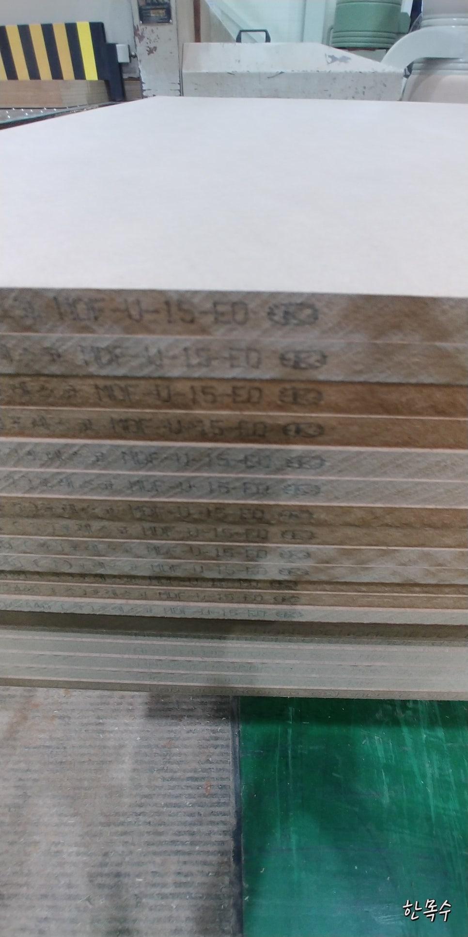 안심하고 사용할 수 있는 E0 MDF 자재