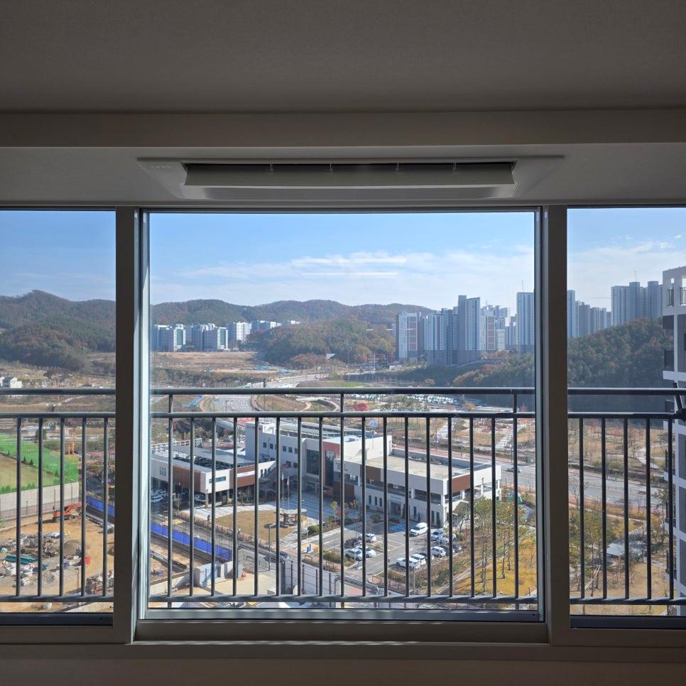 통풍과 소음을 고려한 실외기 배치 공간