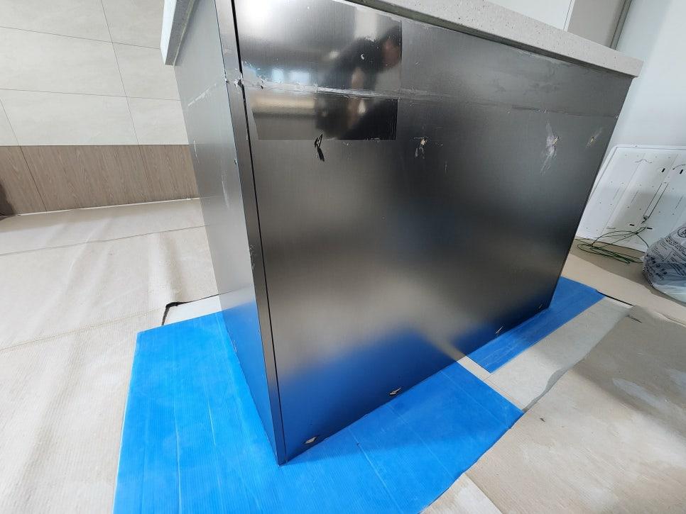 아일랜드 식탁 시공을 위한 준비 단계