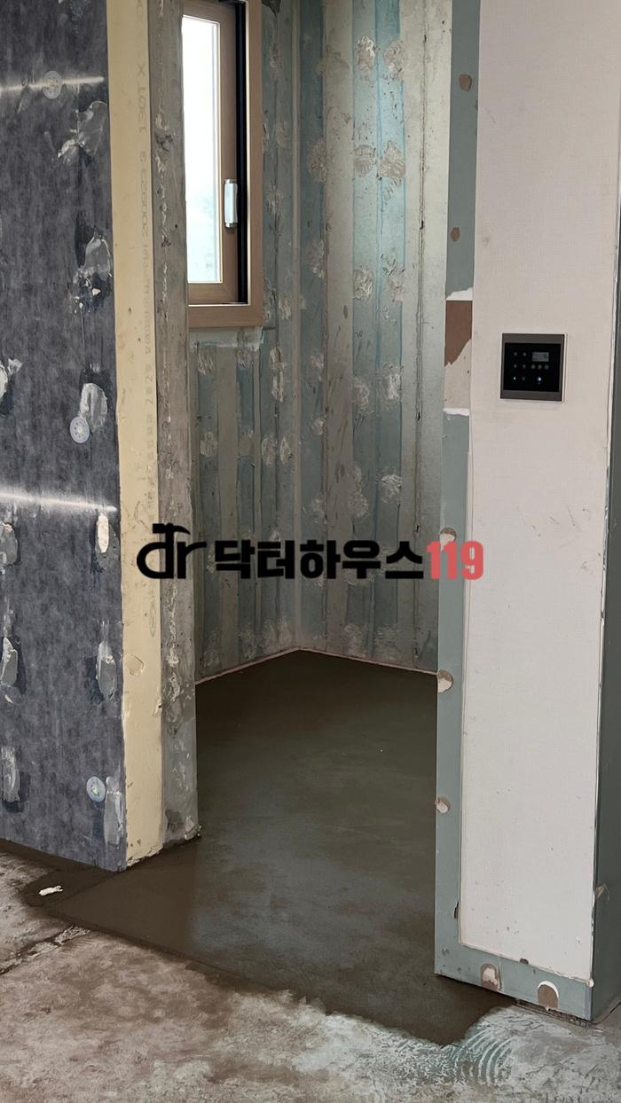 매립수전 시공을 위한 정교한 작업 과정