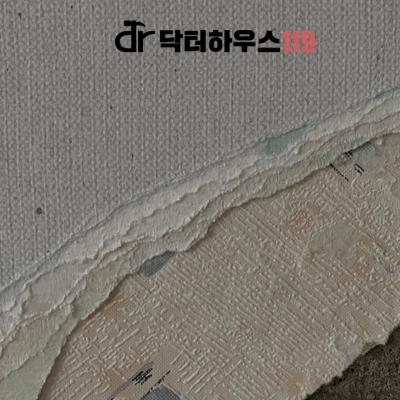 욕실 조적 파티션과 젠다이를 쌓아 올리는 모습