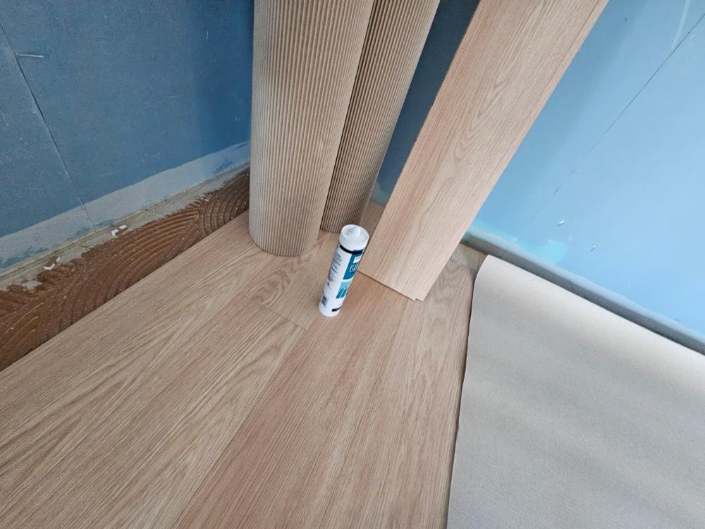 균일하게 적용된 벨라오크 바닥면