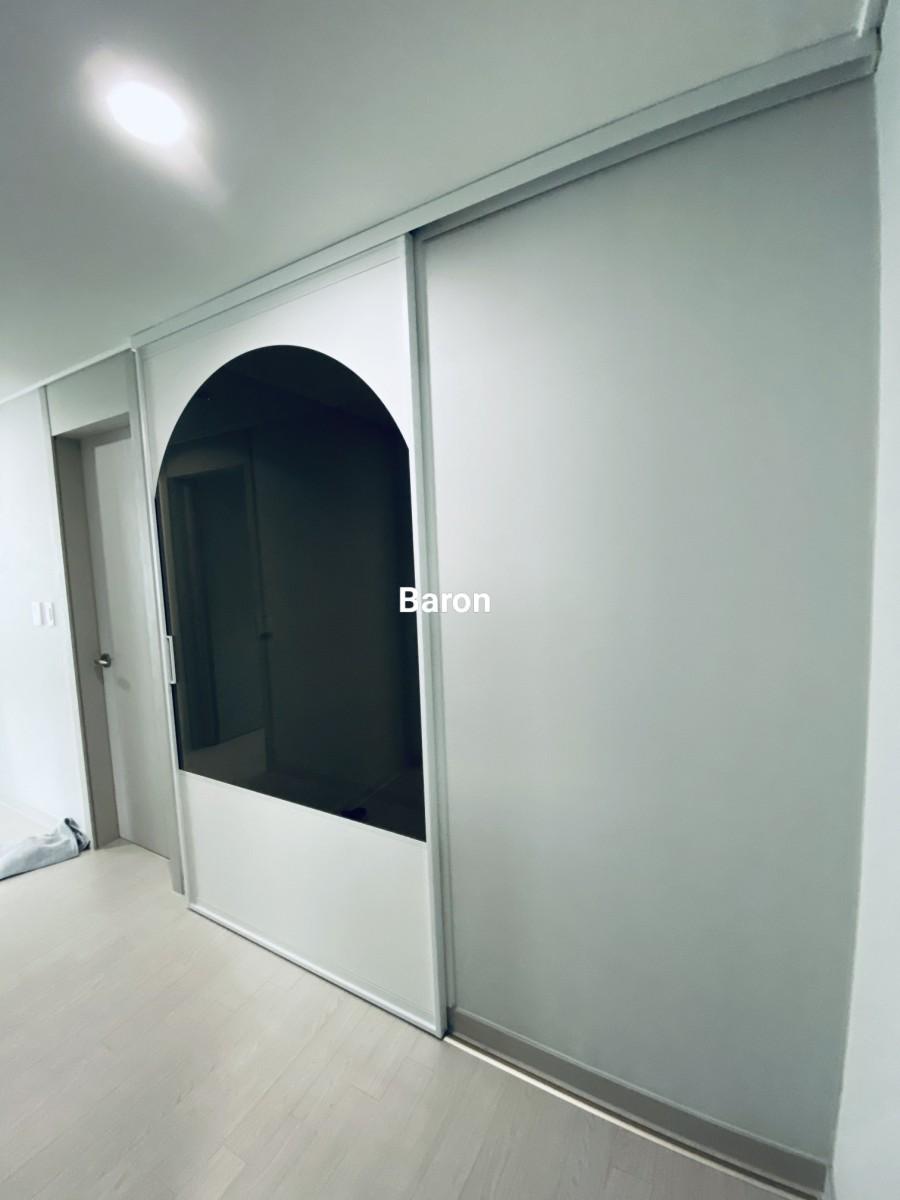 도어 설치 및 구동 확인 과정
