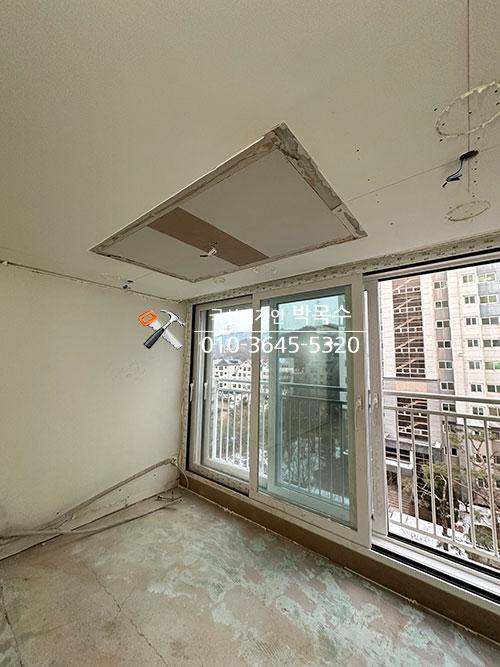 단열 보강이 시급했던 확장부 발코니