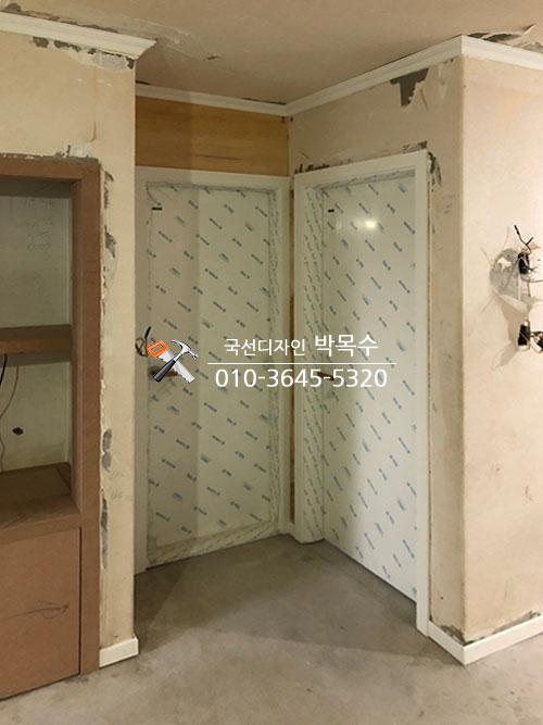 수납장이 설치된 매입장 부분