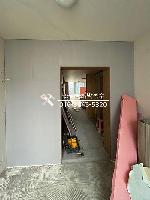문선 작업을 위한 도구 배치