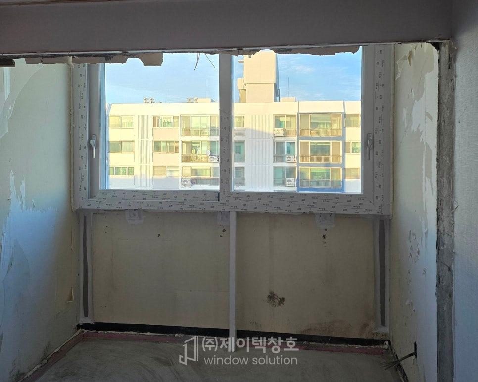 새로운 변화를 기다리는 텅 빈 공간