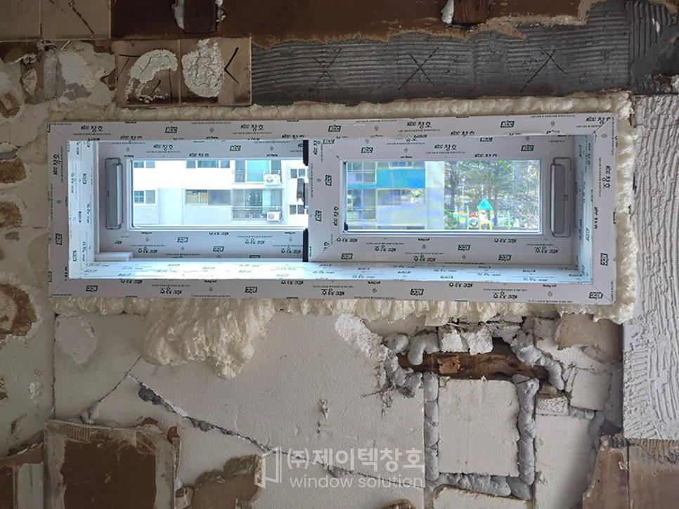 안방 내창의 꼼꼼한 시공 과정