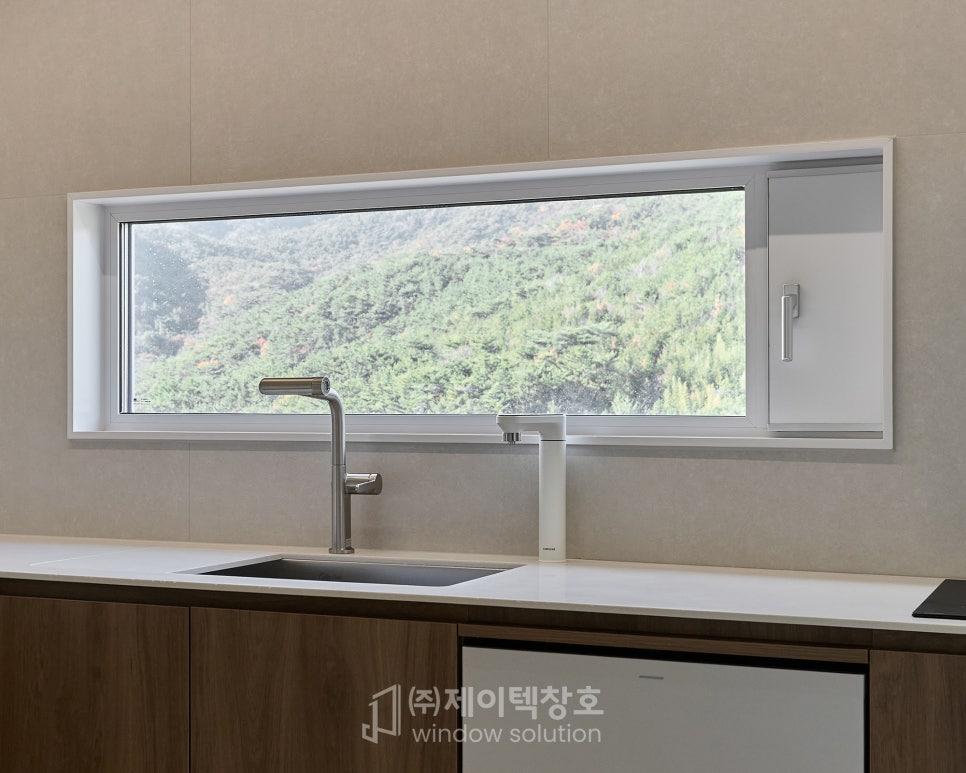 모든 공정이 끝나고 평온함이 찾아온 집안