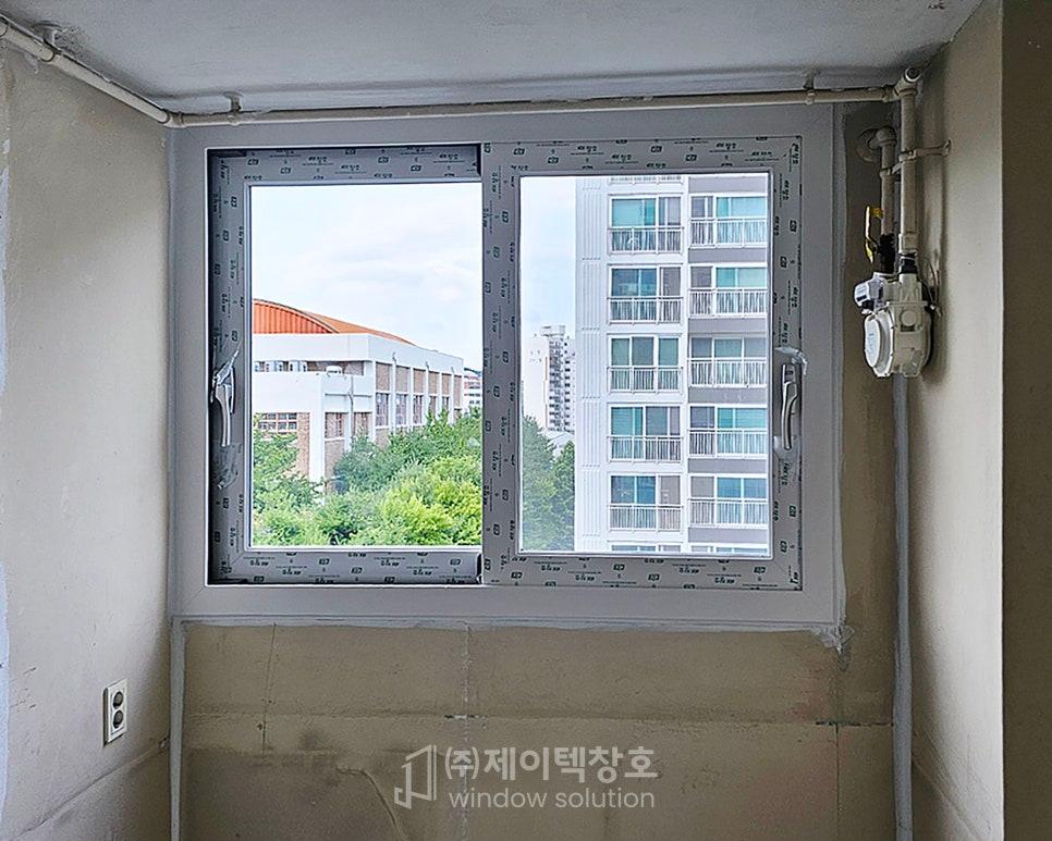 새로운 위치로 자리 잡은 창호 시공