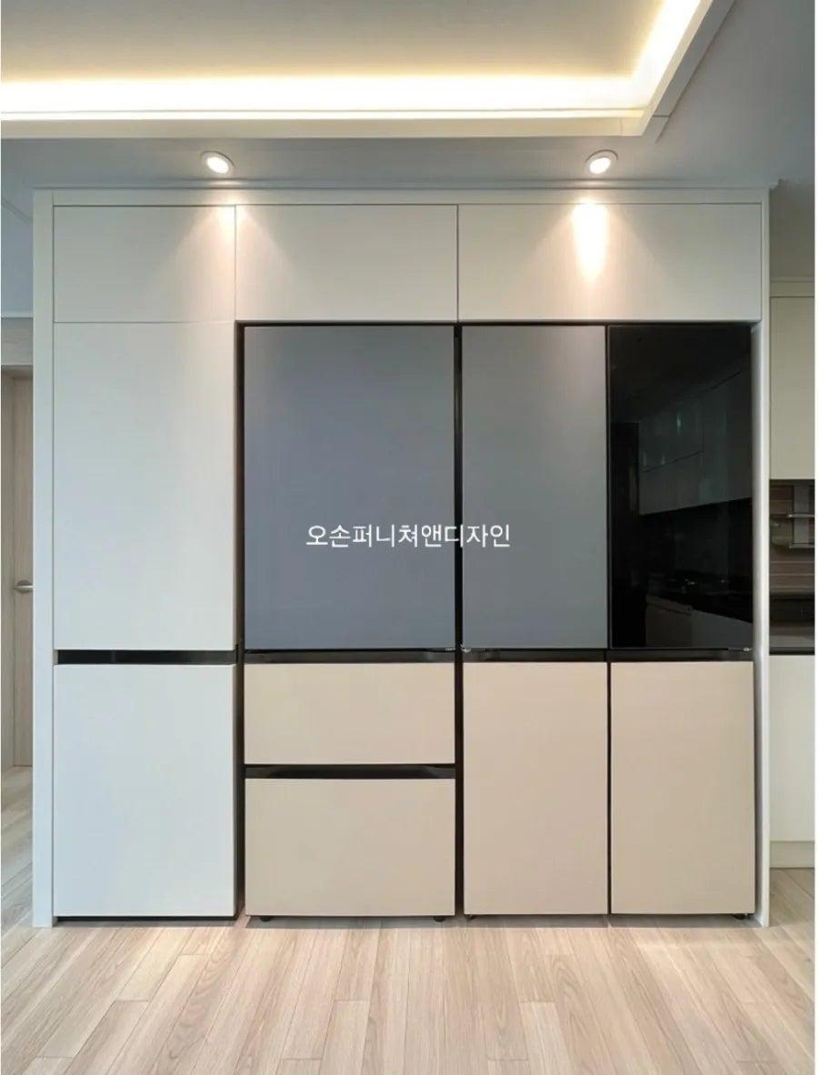 베이지와 화이트가 만난 포근한 주방