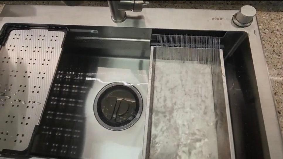 물빠짐이 원활한 레이저 스크린 필터 디테일