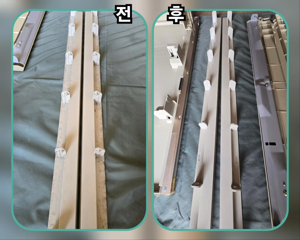 흙먼지가 사라진 라디에이터 부품