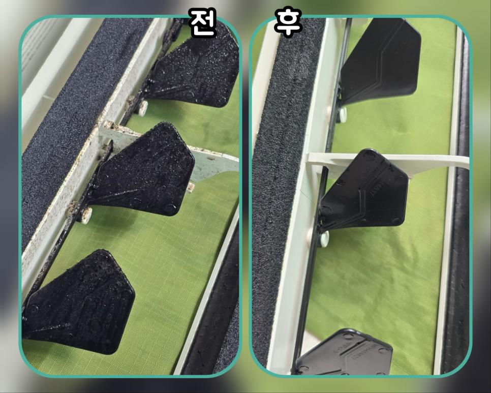 창호 프레임 주변의 꼼꼼한 점검