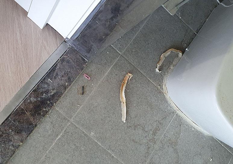 본드층을 다시 잡아주는 세심한 공정