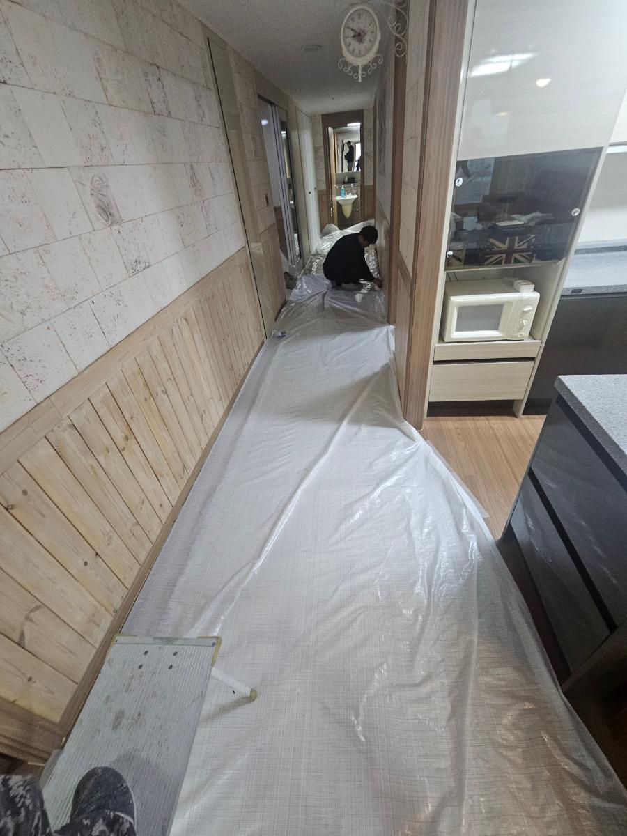 먼지 날림을 방지하기 위한 철저한 커버링