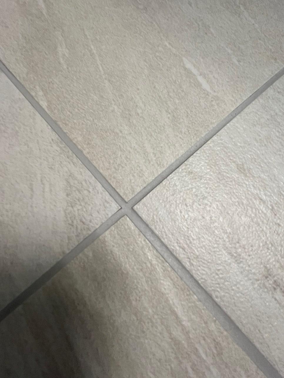 타일 접합부의 표면 질감