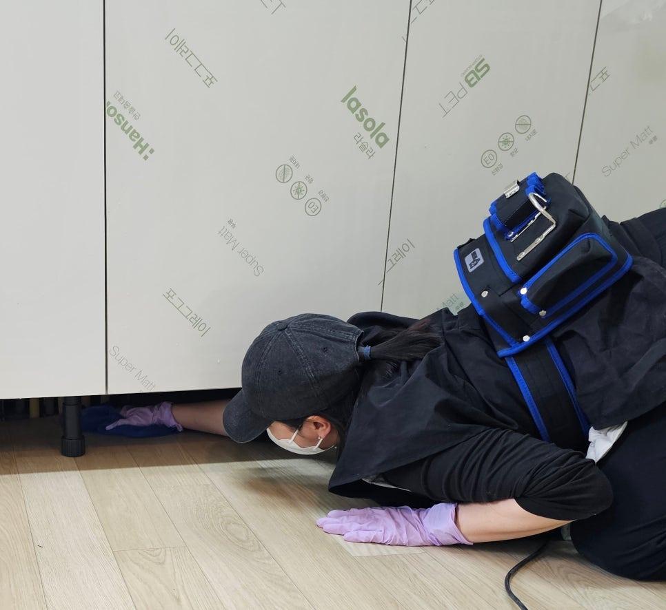 꼼꼼한 작업 과정을 지켜보며 느낀 안심