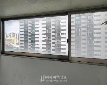 KCC창호 Window5 발코니단창 VBF140 (26T 로이+그린유리)