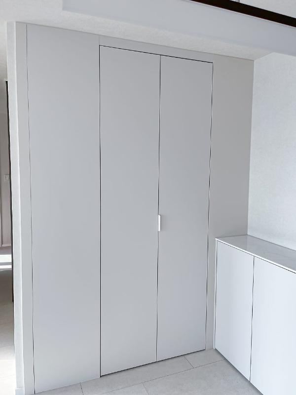 퓨어화이트 인테리어 시공 사진 · LX 하이막스 오로라블랑 12T