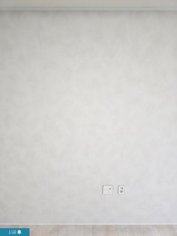 크림·아이보리 필름 인테리어 시공 사진 · 영림 인테리어필름 PS100 퓨어화이트