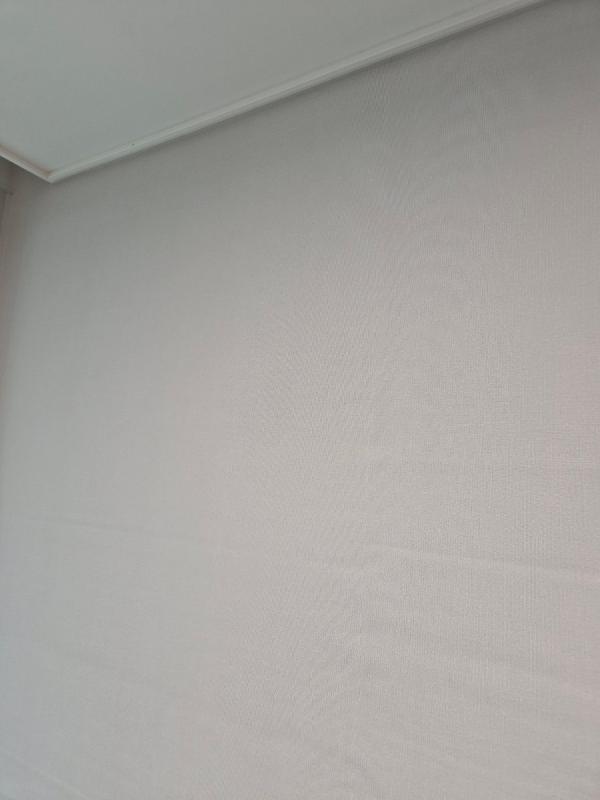 베이지 도배 인테리어 시공 사진 · KS벽지 더뷰 3033-4 베이지
