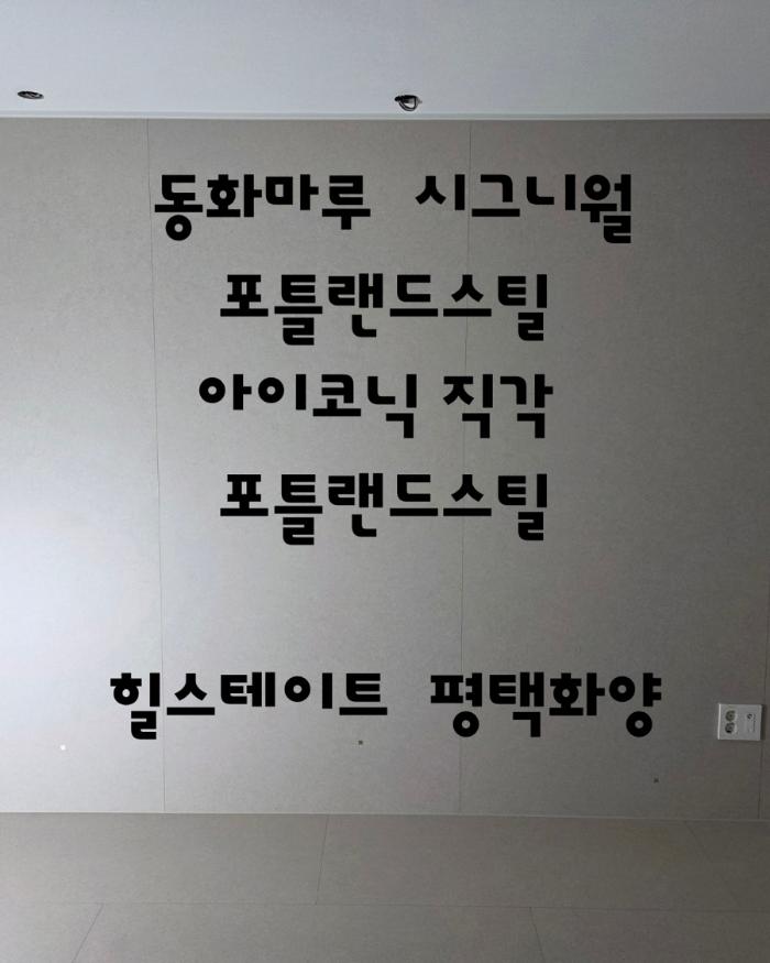 동화마루 시그니월 포틀랜드스틸 (1010*2450)