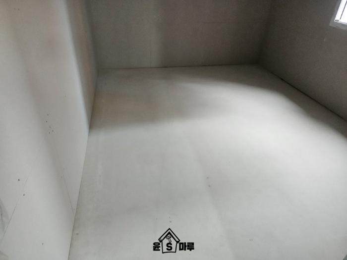 젠틀판타지보다 진한 모로칸 크림으로 채운 바닥 | 구정마루 마뷸러스 젠 시공