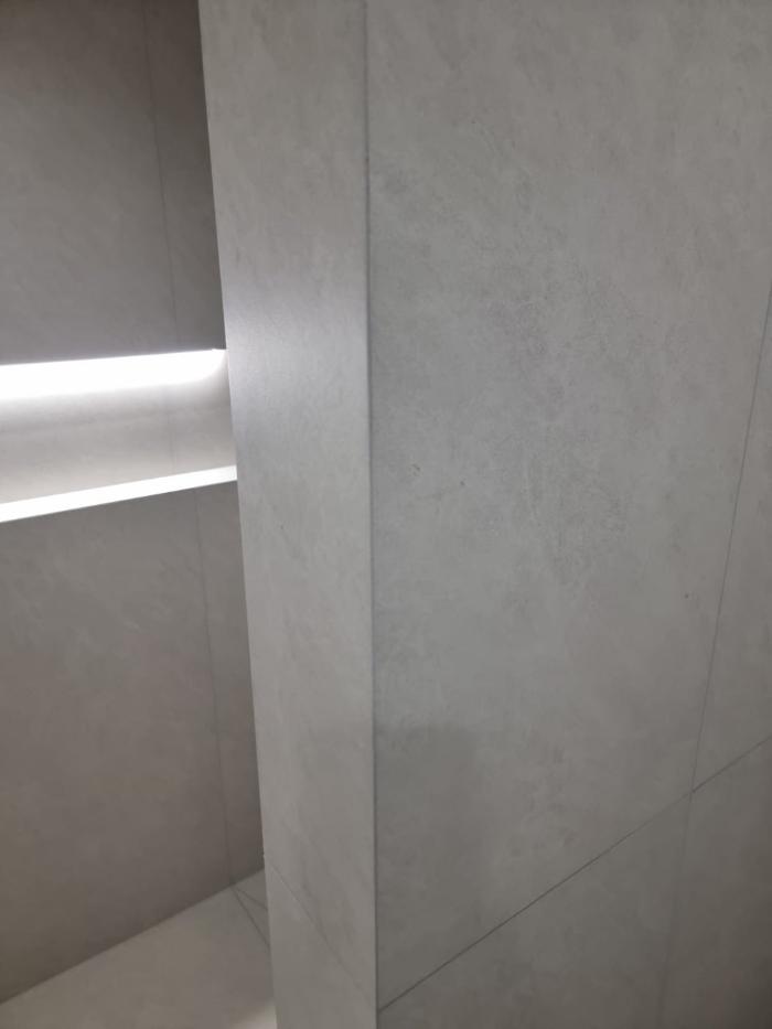타일 본드 잔여물 제거가 관건이었던 무메지 케라폭시 시공 | 부천 상동 삼익선경APT