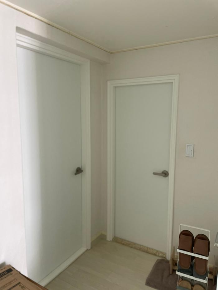 예림 크림화이트 민자디자인 방문짝