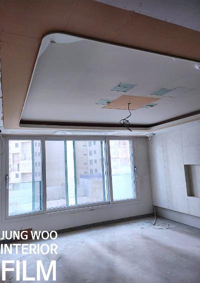 등박스와 샷시까지 톤을 맞춘 필름 시공 | 동탄 디에트르 퍼스티지