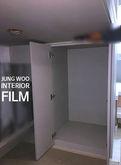 낡은 방화문과 이층 침대 프레임이 화이트와 연그레이로 바뀐 | 안양 동안구 호계동 목련 신동아A