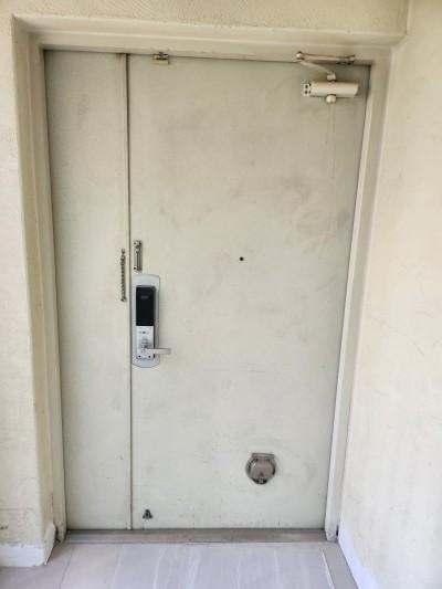 방화문부터 등박스까지 색을 맞춘 필름 리폼 | 용인 성복동 엘지빌리지