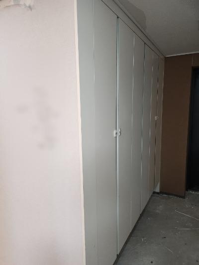 방화문부터 싱크대까지 톤을 맞춘 필름 리폼 | 김포 한강 동일스위트