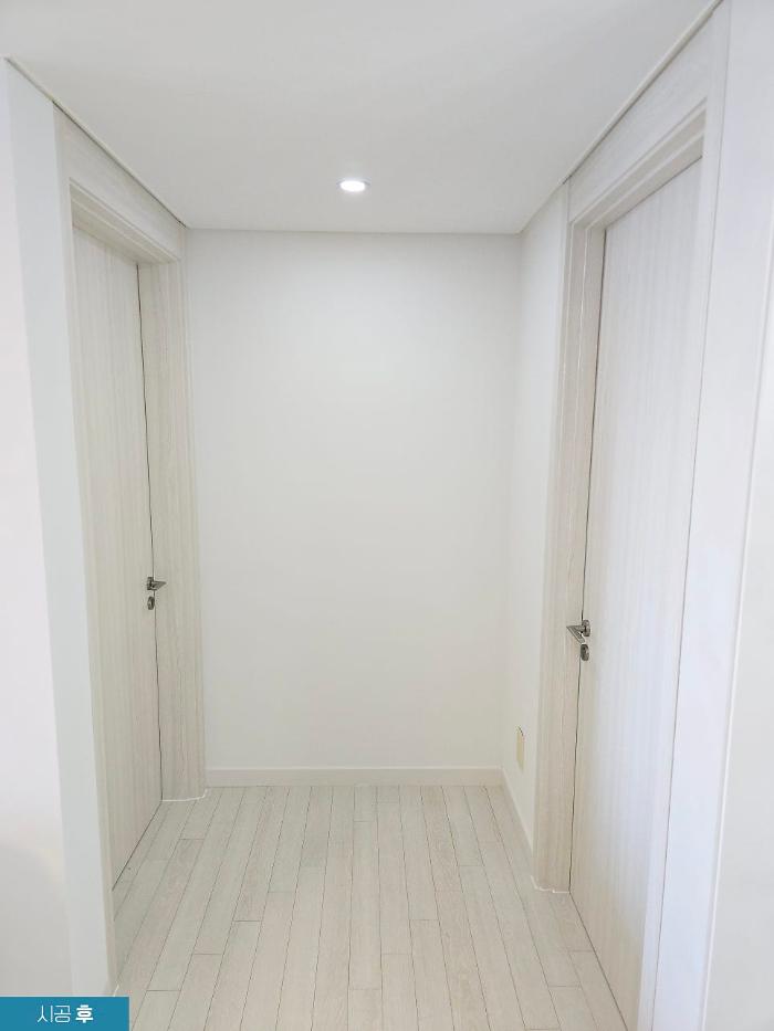 체리색 방문과 벽면 알판을 삼성 SG81과 영림 PX450으로 바꾼 | 의정부 한라비발디루트