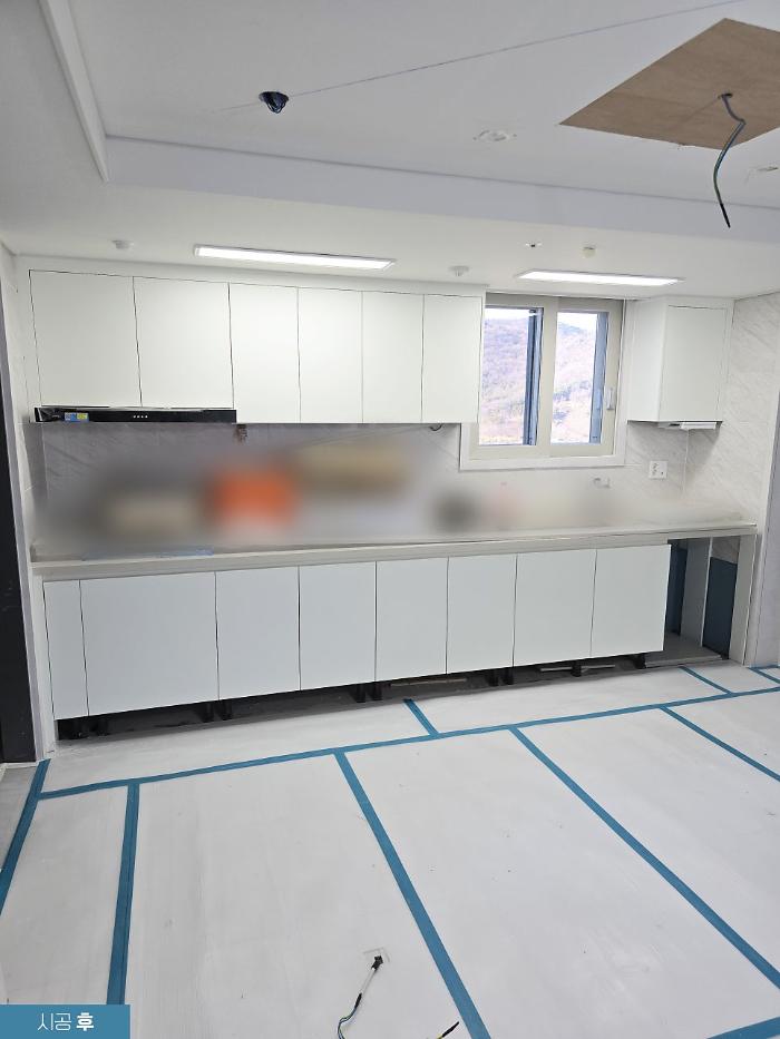 영림필름 발렌블랑과 크림백색으로 톤을 맞춘 영종베르힐스카이시티 | 인천 중구