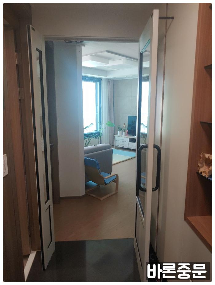 바론중문 비대칭여닫이