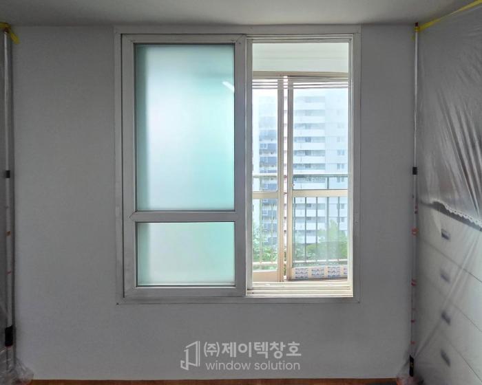 KCC창호 와이드빌이중창 Window3 (VBF230) 22T 미스트+투명, 투명+투명 유리