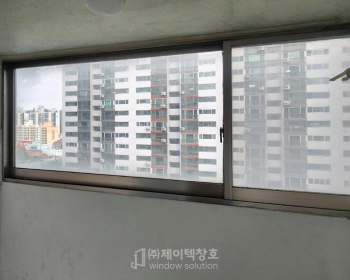 KCC창호 Window5 발코니단창 VBF140 (26T 로이+그린유리)