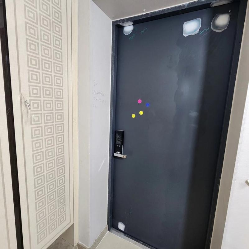 목공 작업으로 대체된 래핑 범위와 리폼 디테일 | 신항 이지더원 사진