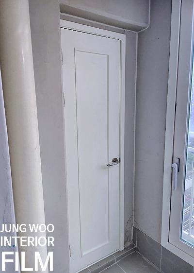 전체적인 면 정리를 통해 마무리되는 창호 시공