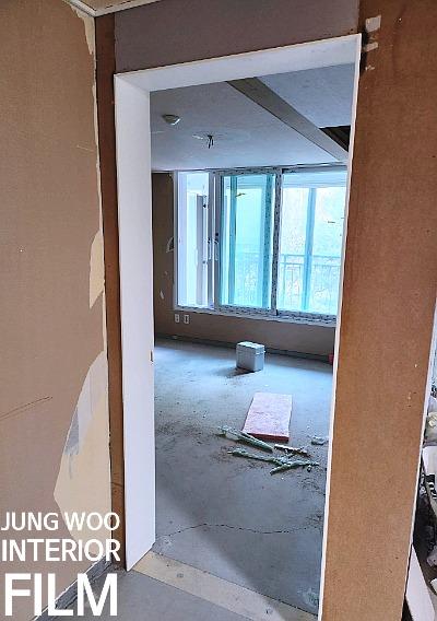 창문 프레임의 최종 연결선 정리