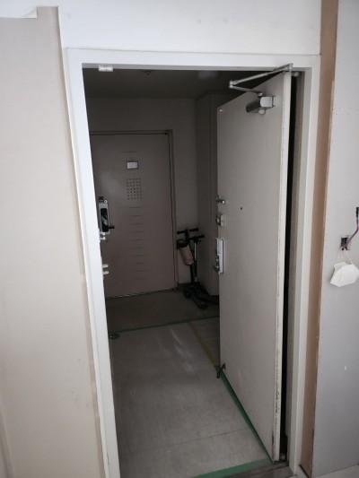 방화문부터 등박스까지 톤을 맞춘 필름 리폼 | 강서구 등촌 아이파크 사진