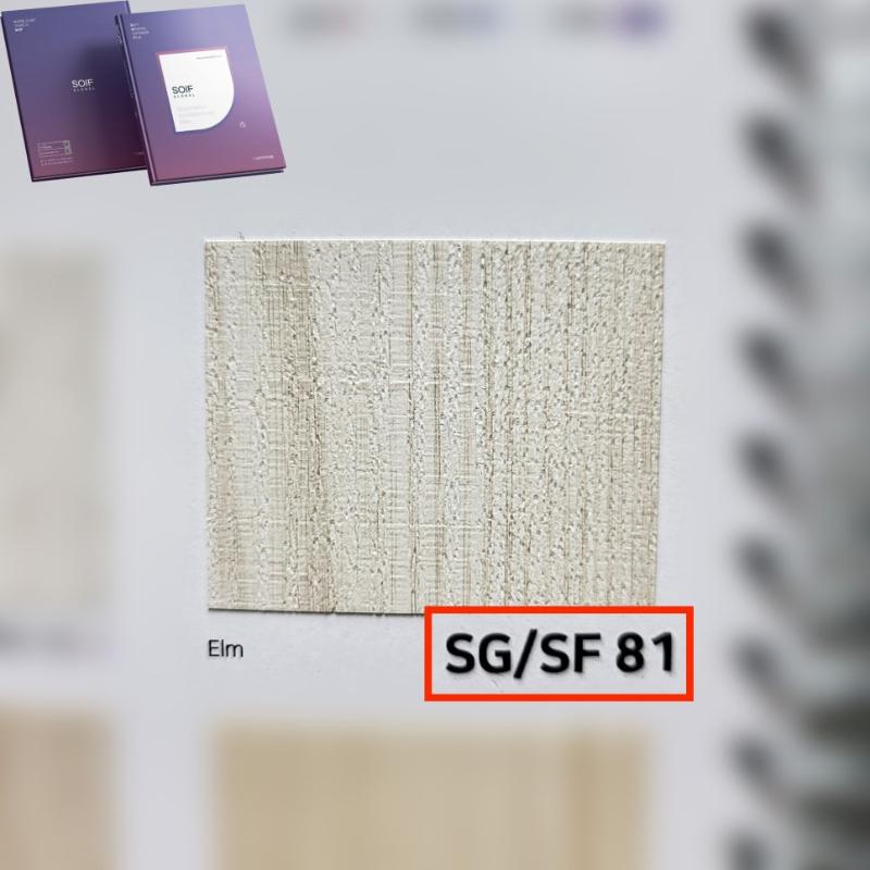 수직 줄무늬 텍스처가 특징인 삼성필름 SG81 샘플